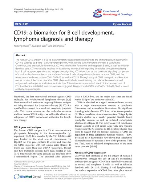 high cd19 count|CD19: a biomarker for B cell development, lymphoma diagnosis .